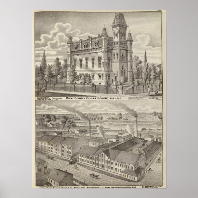 Miami County Court House Poster (Framsidan)