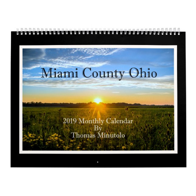 Miami County Ohio månadstidningkalender 2019 Kalender (Omslag)