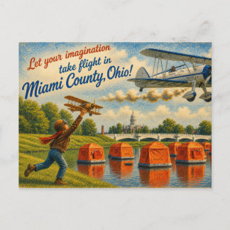 Miami County Ohio vykort
