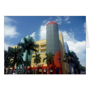 miami deco färg hälsningskort