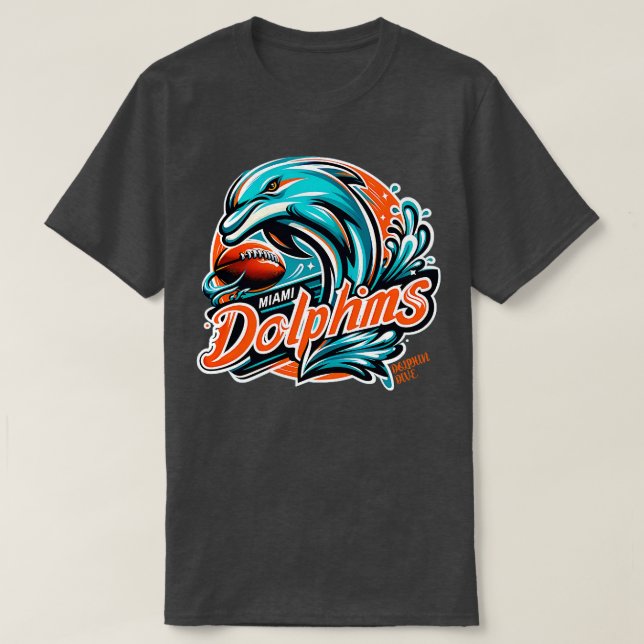 Miami Delphins TShirt 6 T Shirt (Design framsida)