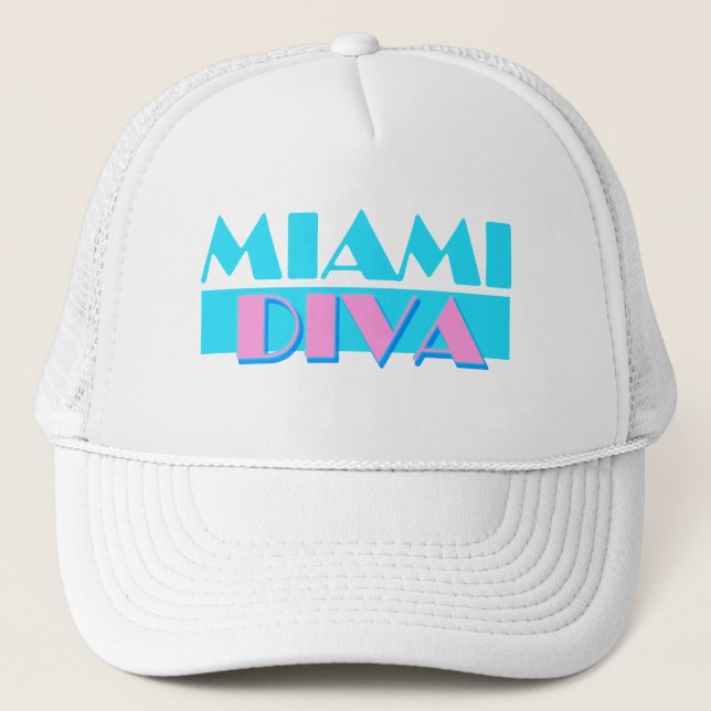 "Miami Diva" hatt Keps (Framsida)