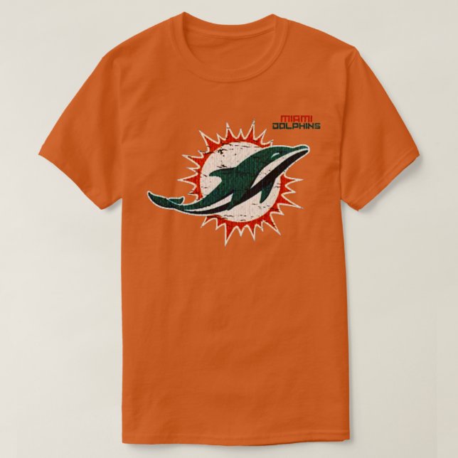 Miami Dolphins Vintage TShirt 1 T Shirt (Design framsida)