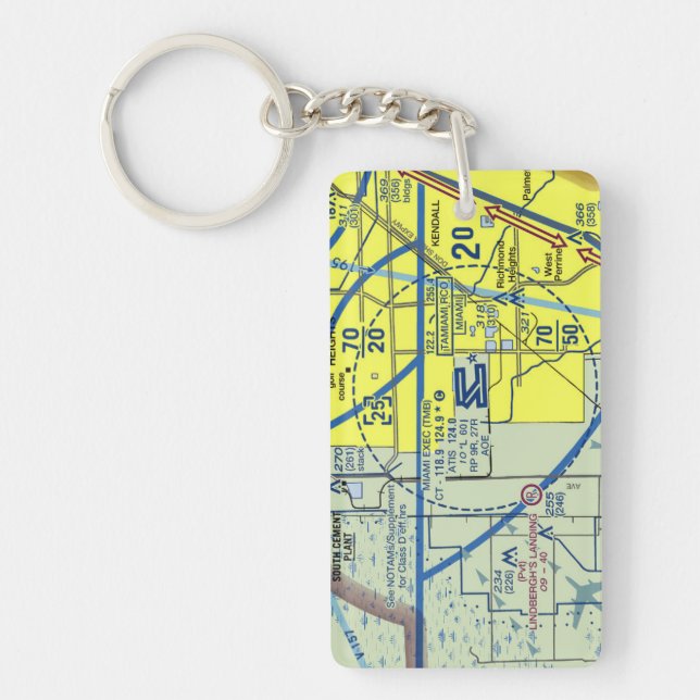 Miami Executive Airport-diagram/taxi-diagram (Framsidan)