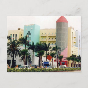 miami färger vykort