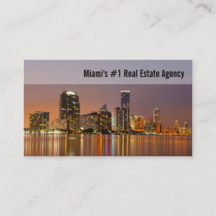 Miami fastighetvisitkort visitkort