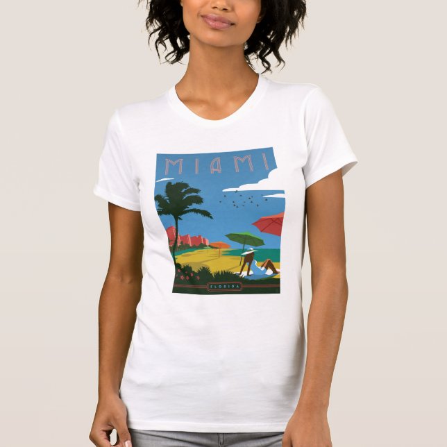Miami, FL T-shirt (Framsida)