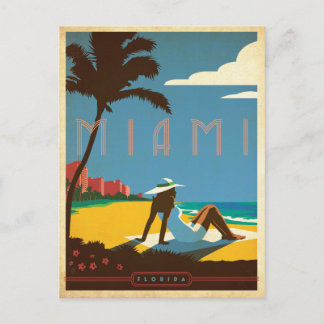 Miami, FL Vykort