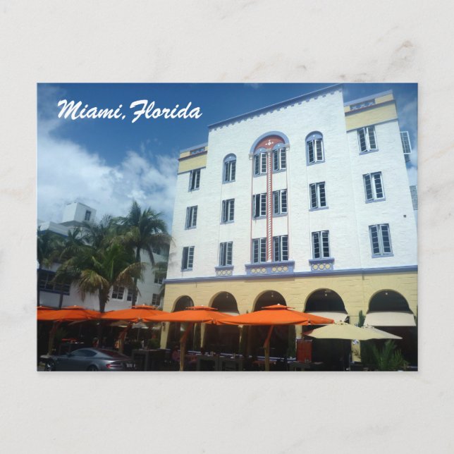 miami Fl Vykort (Framsida)
