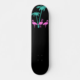 Miami Flamingos Mini Skateboard Bräda 18,5 Cm