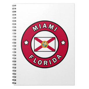 Miami Florida Anteckningsbok