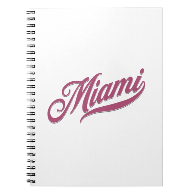 Miami Florida Anteckningsbok (Framsidan)