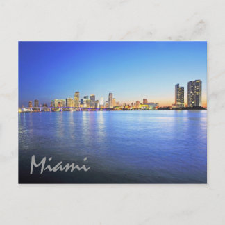 Miami, Florida, City Beval Vykort