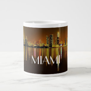 Miami Florida Cityscape Jumbo Mugg