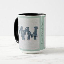 Miami Florida Denim-mugg Mugg
