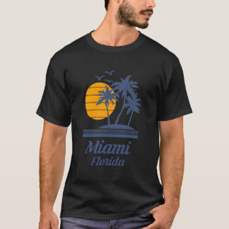 Miami Florida Fl City State Beach Tourist Souvenir T Shirt
