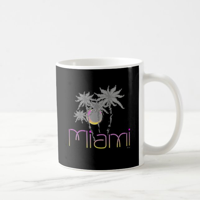 Miami, Florida Handflatan Coola Kaffemugg (Höger)