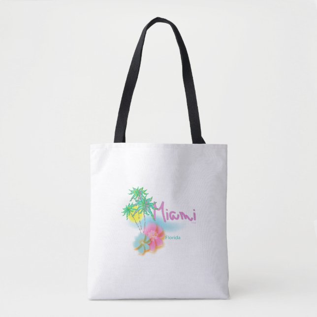 Miami, Florida, Handflatan, Flowers, Coola Tygkasse (Framsida)