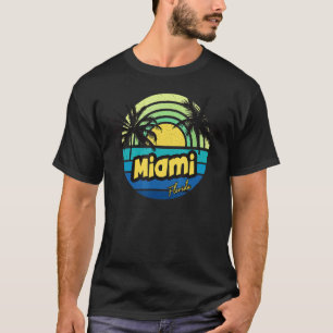 Miami Florida Island Vacation Summer Family Vacati T Shirt
