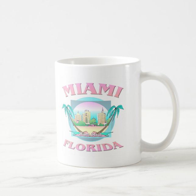 Miami Florida Kaffemugg (Höger)