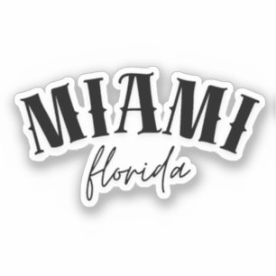 Miami Florida Klistermärken