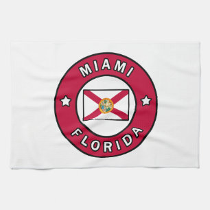 Miami Florida Kökshandduk