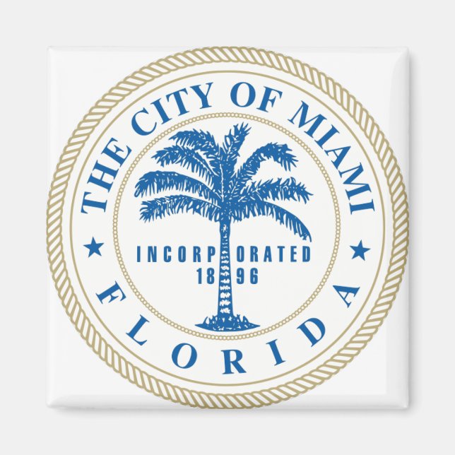 Miami Florida Magnet (Framsidan)