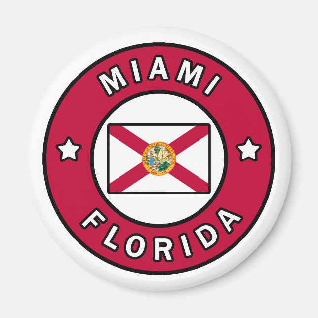 Miami Florida Magnet (Framsidan)