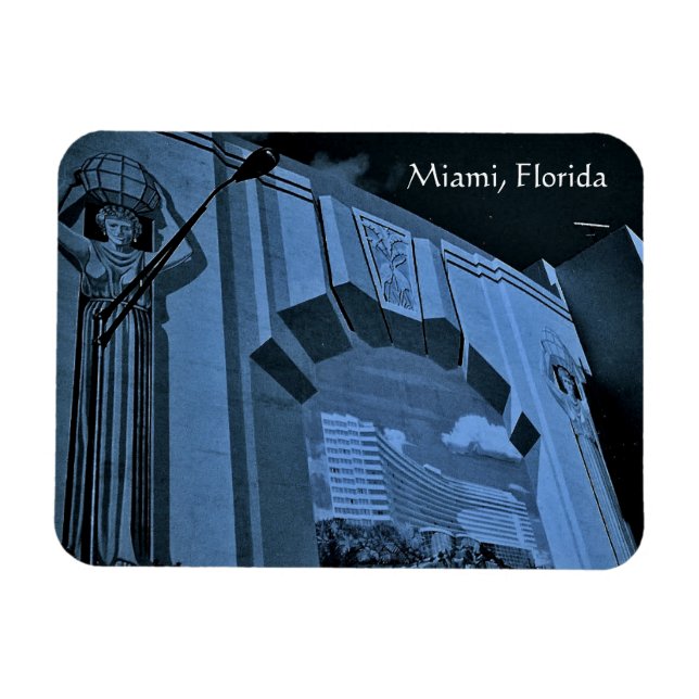 Miami, Florida Magnet (Horisontell)