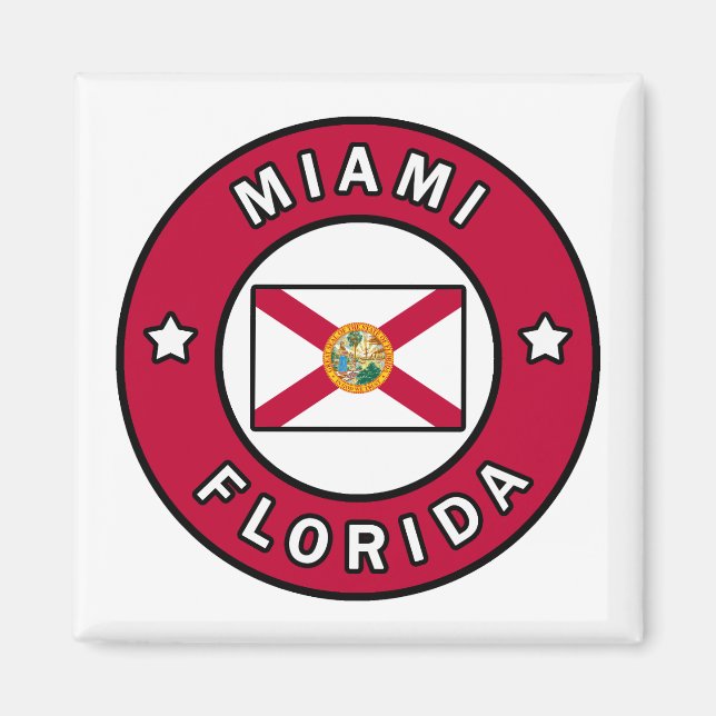 Miami Florida Magnet (Framsidan)