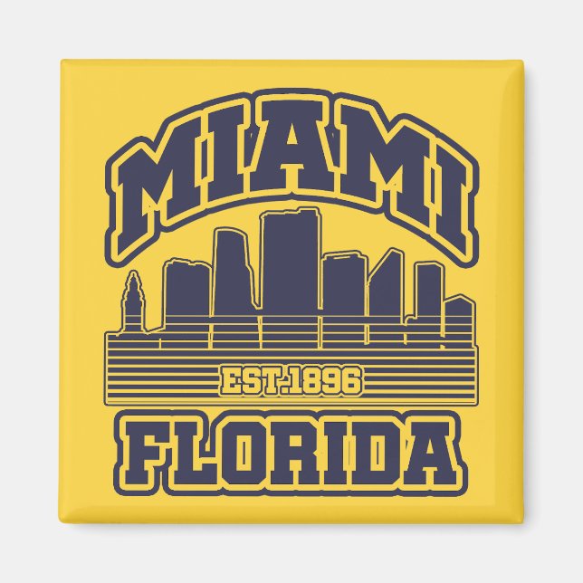 Miami,Florida Magnet (Framsidan)
