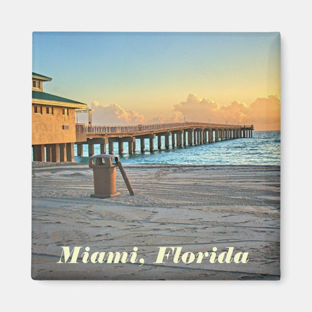 Miami, Florida Magnet (Framsidan)