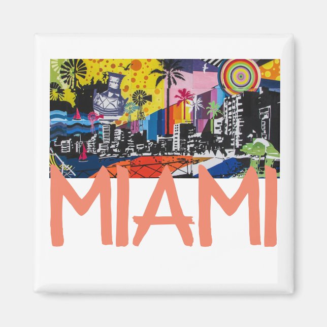 Miami Florida Magnet (Framsidan)