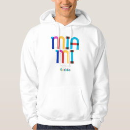 Miami Florida Mid Century, Pop Art Hoodie
