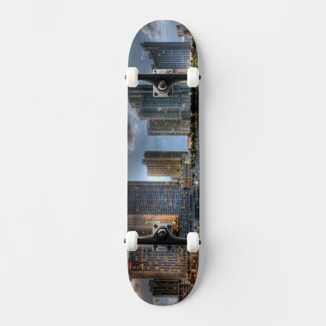 Miami Florida Old School Skateboard Bräda 18 Cm (Framsida)