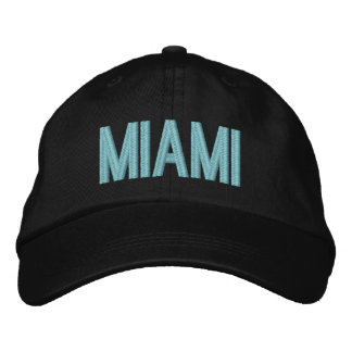 Miami Florida Personlig Justable Hat Broderad Keps