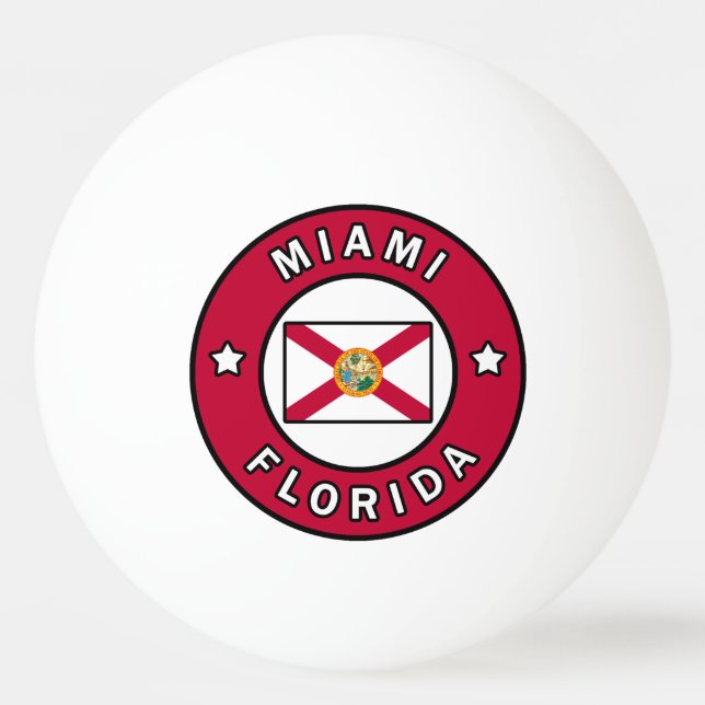 Miami Florida Pingisboll (Framsidan)