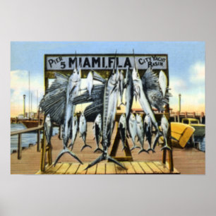 Miami Florida pir 5 Poster