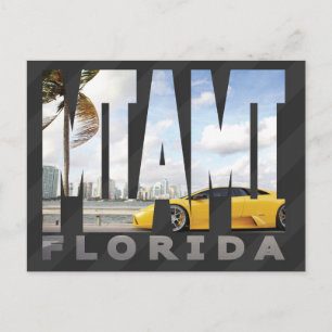Miami, Florida Postcard Vykort