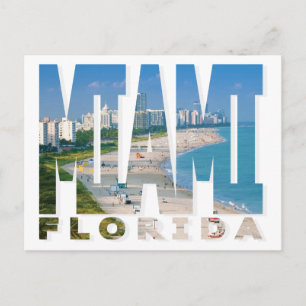 Miami, Florida Postcard Vykort