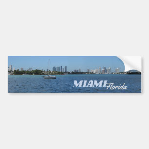 Miami, Florida Skyline Bildekal