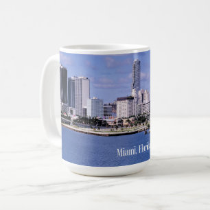 Miami, Florida Skyline Kaffemugg