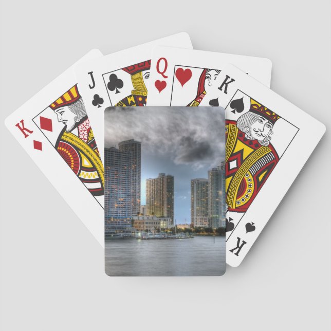 Miami Florida Spelkort (Baksidan)