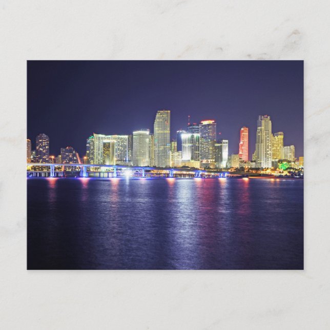 Miami, Florida, Sunshine City Vykort (Framsida)