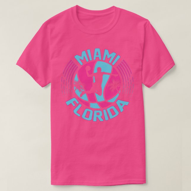 Miami Florida T Shirt (Design framsida)