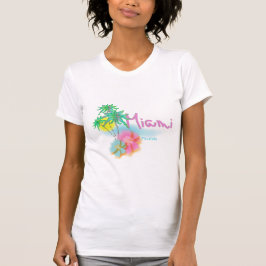 Miami Florida t-shirt med Handflatan