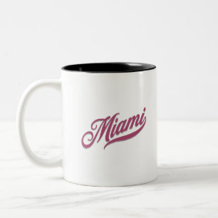 Miami Florida Två-Tonad Mugg