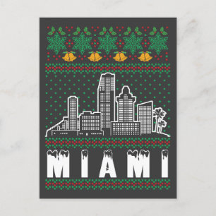 Miami Florida Ugly jul Vykort
