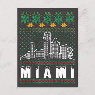 Miami Florida Ugly jul Vykort