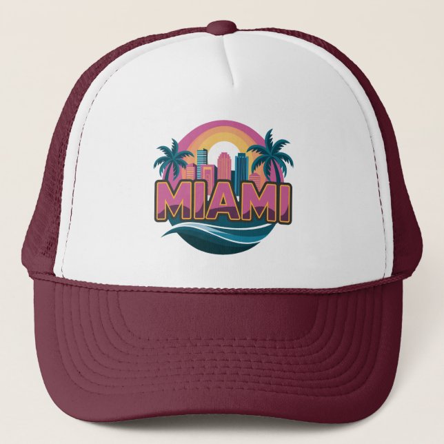 Miami Florida United Stater Keps (Framsida)